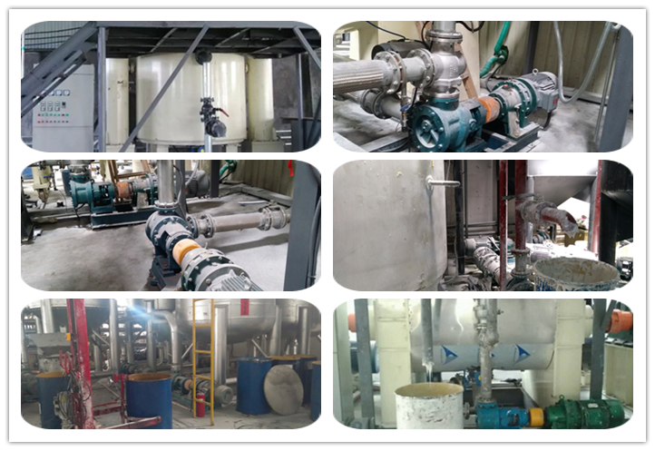 高粘度泵使用现场 高粘度泵使用现场
