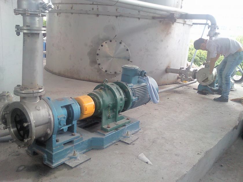 不锈钢高粘度泵现场 不锈钢高粘度泵现场