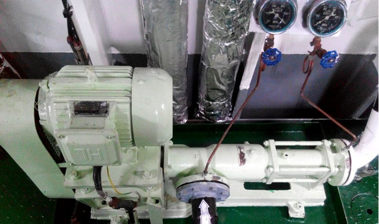 GCN船用单螺杆泵用户现场展示 GCN船用单螺杆泵用户现场展示