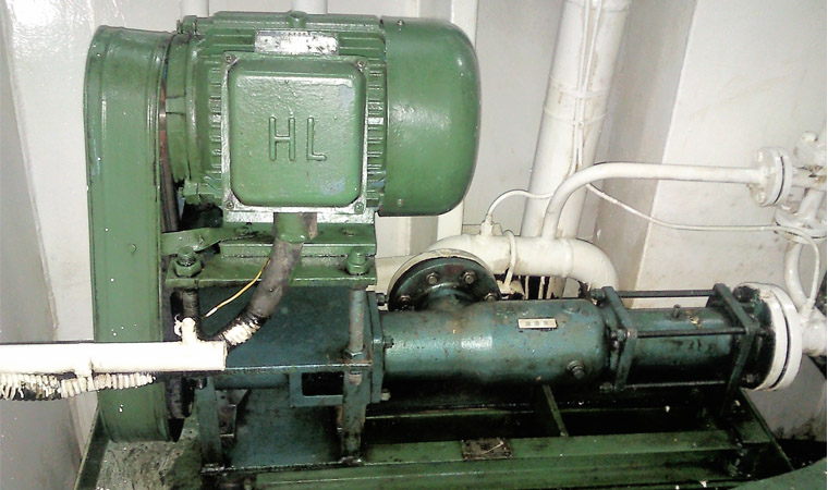 GCN船用单螺杆泵用户现场展示 GCN船用单螺杆泵用户现场展示