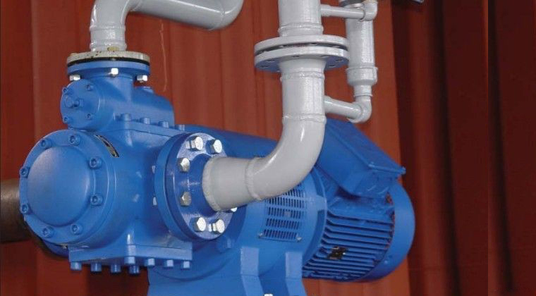 SNF三螺杆泵现场图 SNF三螺杆泵现场图